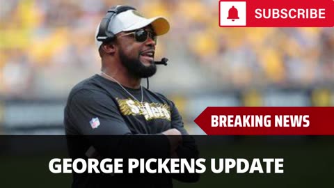 Steelers Insider Gives George Pickens Update