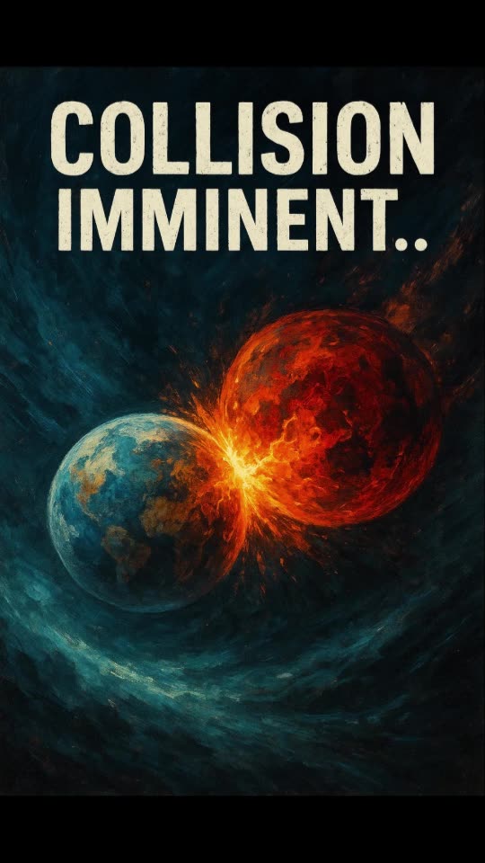 WHEN THE MOON HITS BACK! 🌕💥 #spacesuccess #astronomy #earth