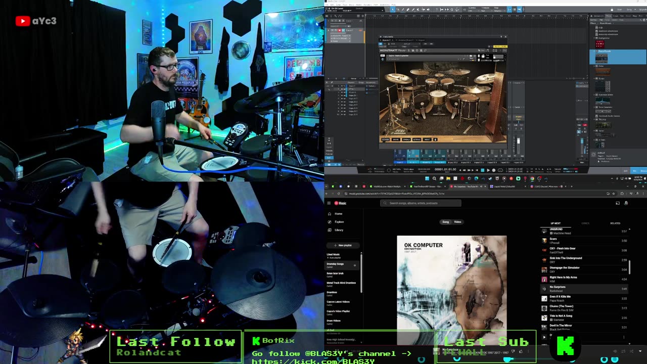 🟢🥁ImproVIBES|Requests are live|TRL|Wood Mesh Felt Metal Flesh☠ 🟢