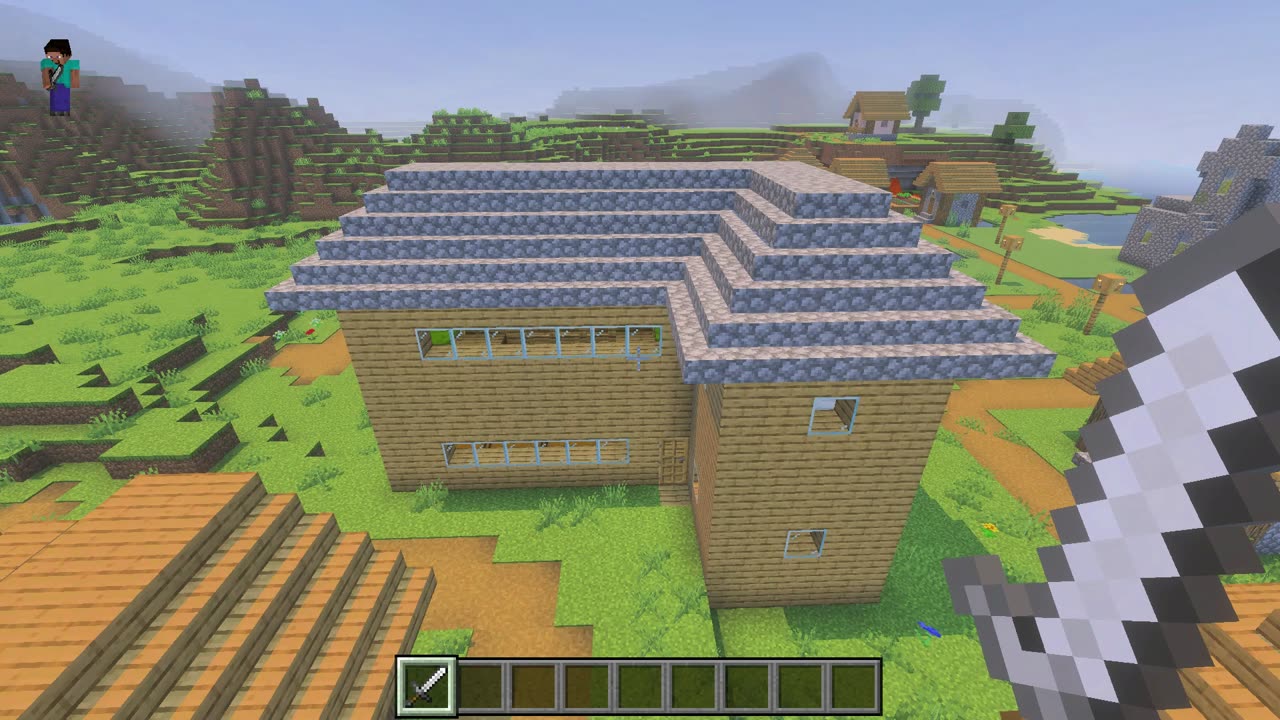 Minecraft Bedrock Edition: Creative Mode, Building Houses/Mansions, Ep 1
