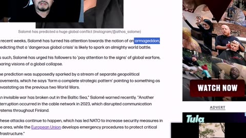 The Living Nostradamus Predicts Armageddon! Deep Dive Coming Next