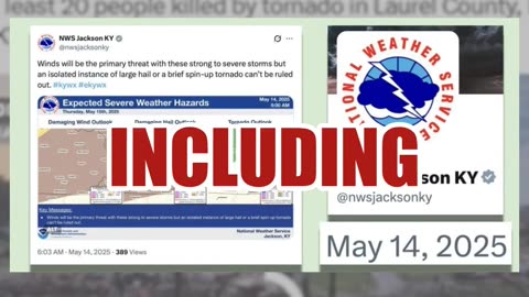 Fact Check: Kentucky Weather Service DID Send Out Tornado Warning Despite Trump Funding Cuts