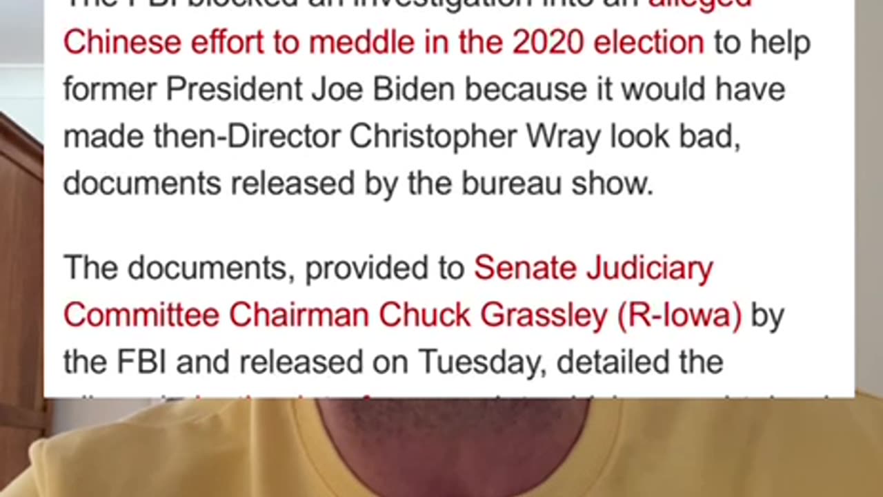 Trust Christopher Wray