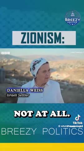 When an Israeli woman tells you who they are, believe them!