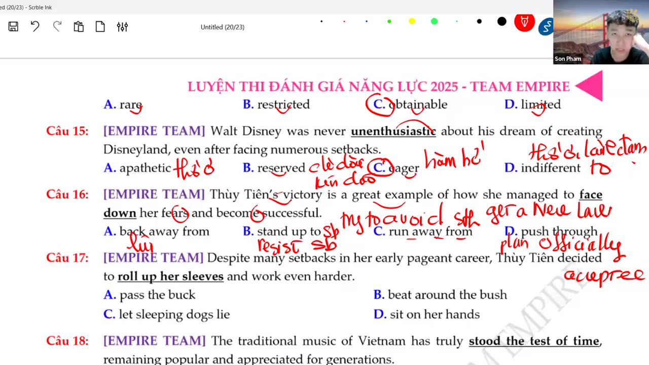 CHU DE 01 LIFE STORIES DANG 1 MULTIPLE CHOICE mp4