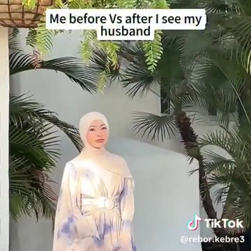 Before she see her husband