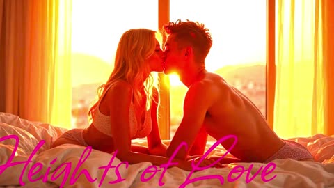 Electronic Music. Song Heights of Love.