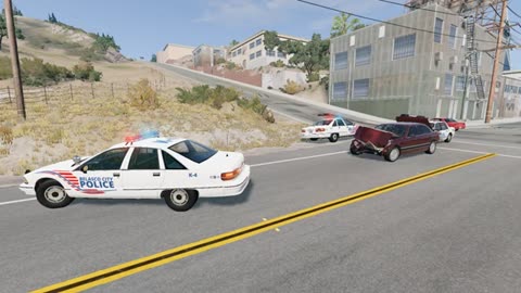 BeamNG.Drive – Epic Getaway Chase Ends in Chaos!