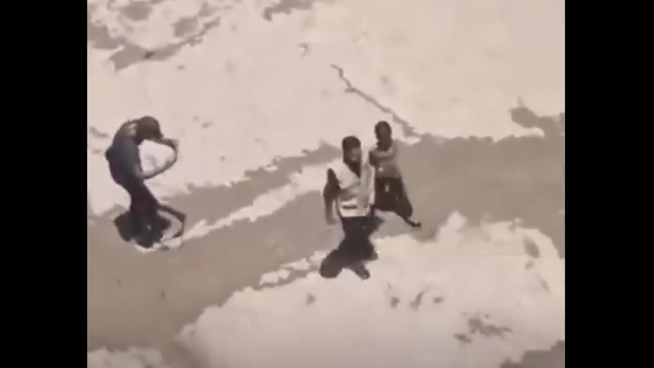 How Charities work. 1. Give the food, Film the scene, Take back the food.