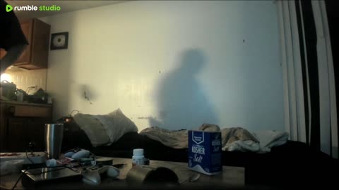 Livestreaming my futon while I sleep in the other room for money