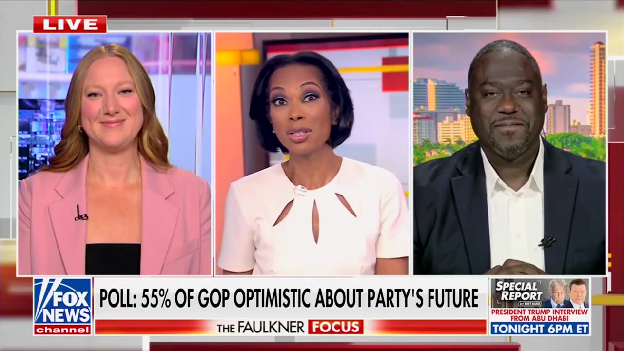Harris Faulkner Left Stunned When Dem Guest Calls Biden 'Standard Bearer' For Party