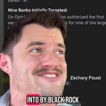 Who was invested in all those banks that got bailouts back in 2008? Blockrock!!!!