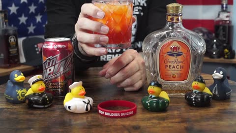 Robert Easton - Crown Royal Peach Whiskey & Mtn Dew Cherry Citrus Soda