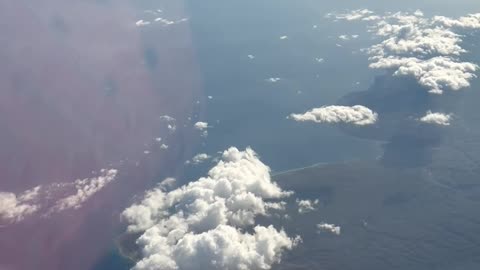 5 miles high or more over the Caribbean heading to Florida