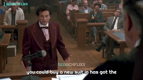 Vinny shows up to court in the ridiculous suit 😆