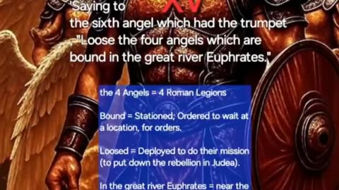 THE FOUR ANGELS AT THE GREAT RIVER EUPHRATES IDENTIFIED !!!