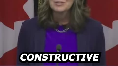 Danielle Smith ROASTS Doug Ford During Press Conference