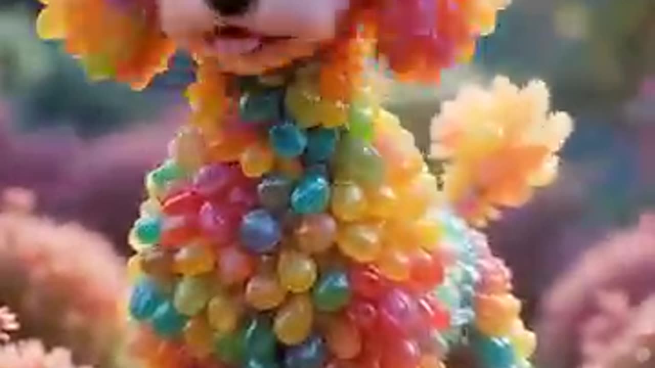 Fantasy Candy Dogs in 4K
