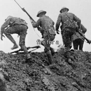 Cpl. Heriot with fixed bayonet