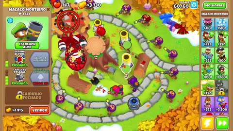 Bloons TD 6 Tree Hole Medium Round 60