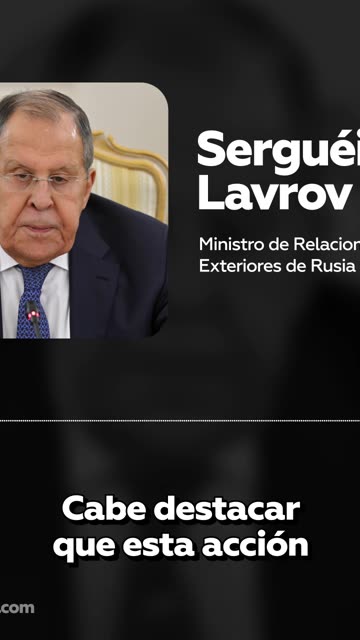 Lavrov: Kiev intentó atacar con más de 90 drones una residencia oficial de Putin