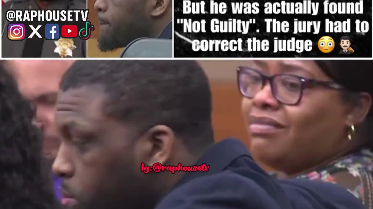 Judge mistakenly reads the wrong verdict in the trial of a man accused of killing a police officer