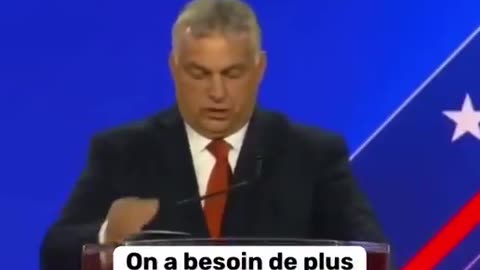 viktor orbán résume en une phrase ce que beaucoup n’osent plus dire...