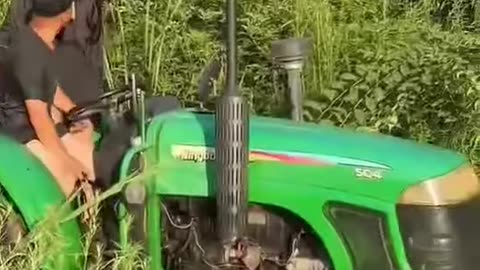 Powerfull tractor