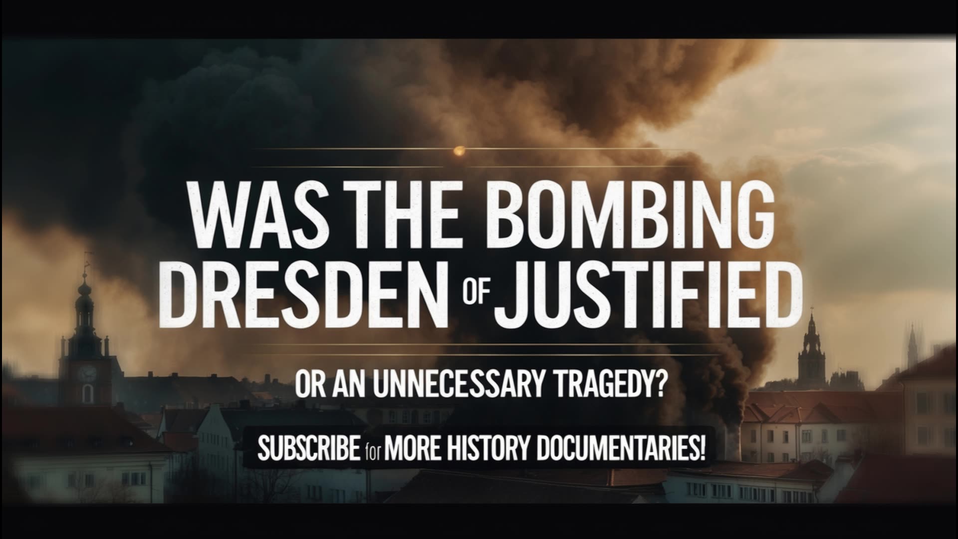 DRESDEN 1945 A Devastating Bombing That Changed The Course of WWII History
