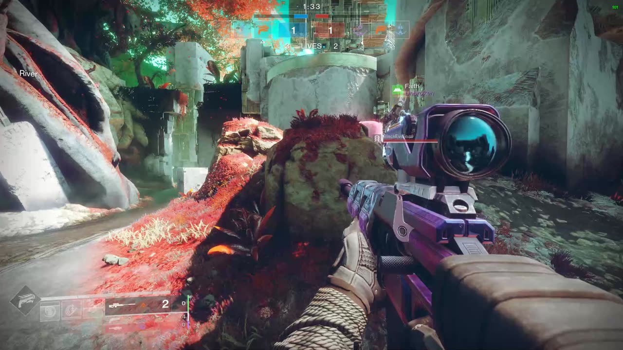 Destiny 2: archives some sexy throwing knife action