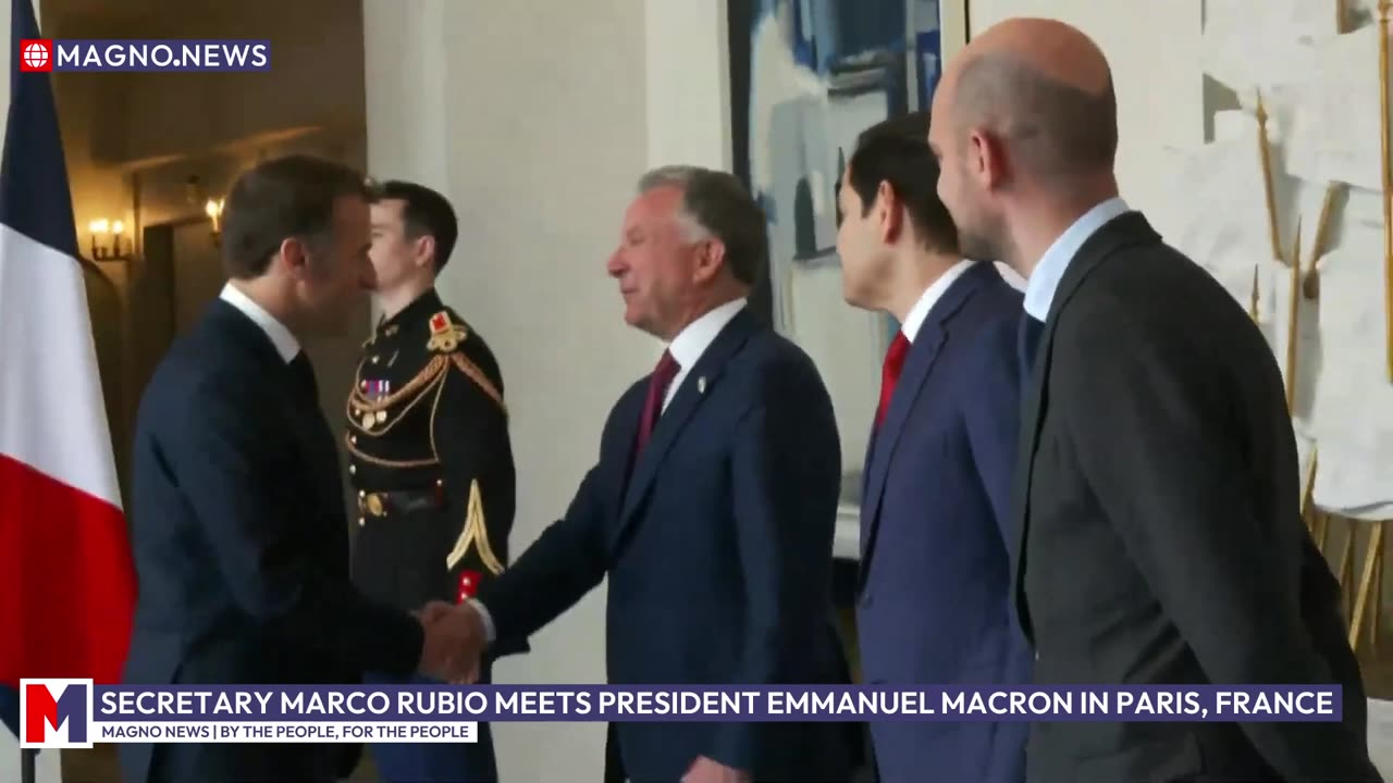 Department of State | Secretary Marco Rubio meets President Emmanuel Macron in Paris, France [LIVE]