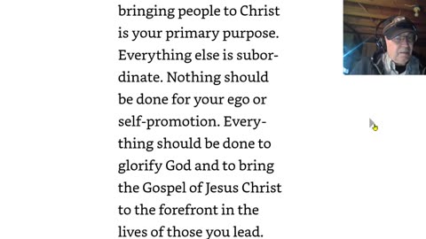 Real Christ Like Leaders - Make a Great Difference in Themselves First and In Others 2ndly -11-09-25
