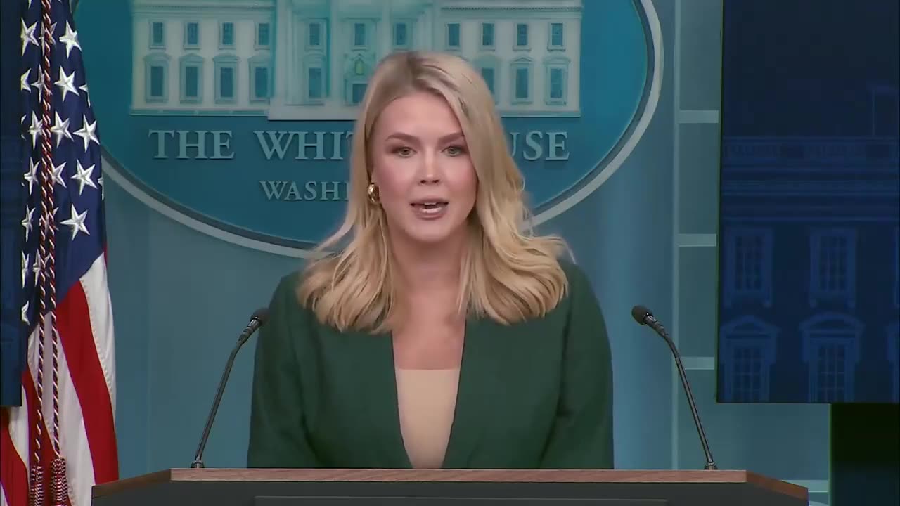 🚨🔥Karoline Leavitt: We are NOT going to be lectured about national security and American troops
