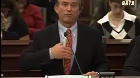 RFK Jr in 2008 testifying to Congress on the harmful effects of mercury