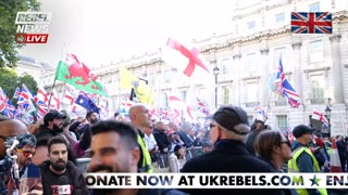 🔴 LIVE NOW: Massive ‘Unite the Kingdom’ Rally in London ft. Tommy Robinson | UKrebels.com