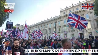 🔴 LIVE NOW: Massive ‘Unite the Kingdom’ Rally in London ft. Tommy Robinson | UKrebels.com