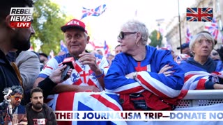 🔴 LIVE NOW: Massive ‘Unite the Kingdom’ Rally in London ft. Tommy Robinson | UKrebels.com