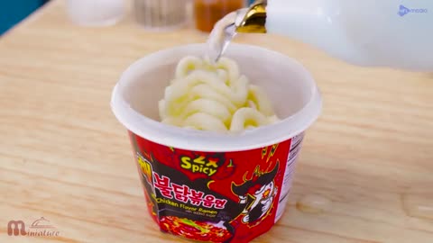 🍗 So Cripsy Miniature Cheetos Chicken Popcorn Recipe ASMR Cooking Mini Food_part5