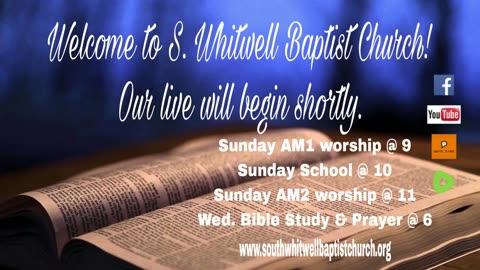 1 Peter 3:18-22, Baptism Service, Associate Pastor Mark Brown