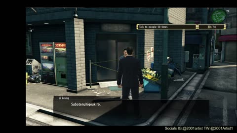 Yakuza 0 Gameplay (part 2) Sub stories and looking for the main story