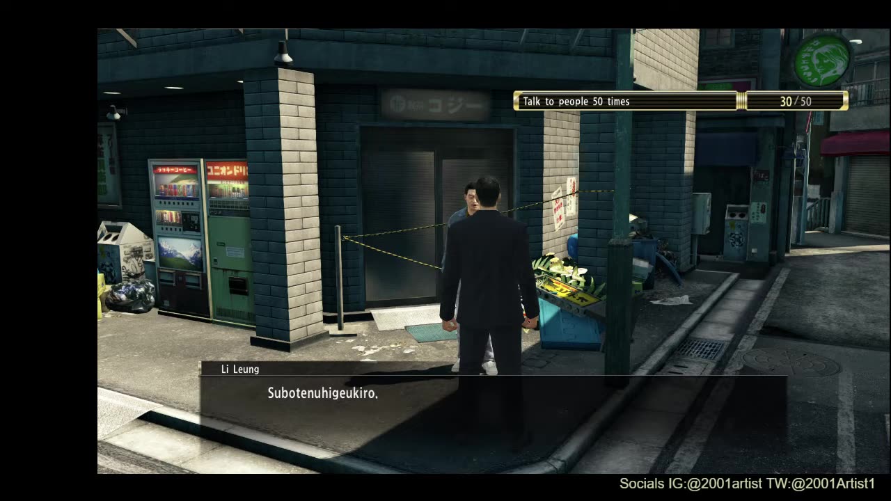 Yakuza 0 Gameplay (part 2) Sub stories and looking for the main story