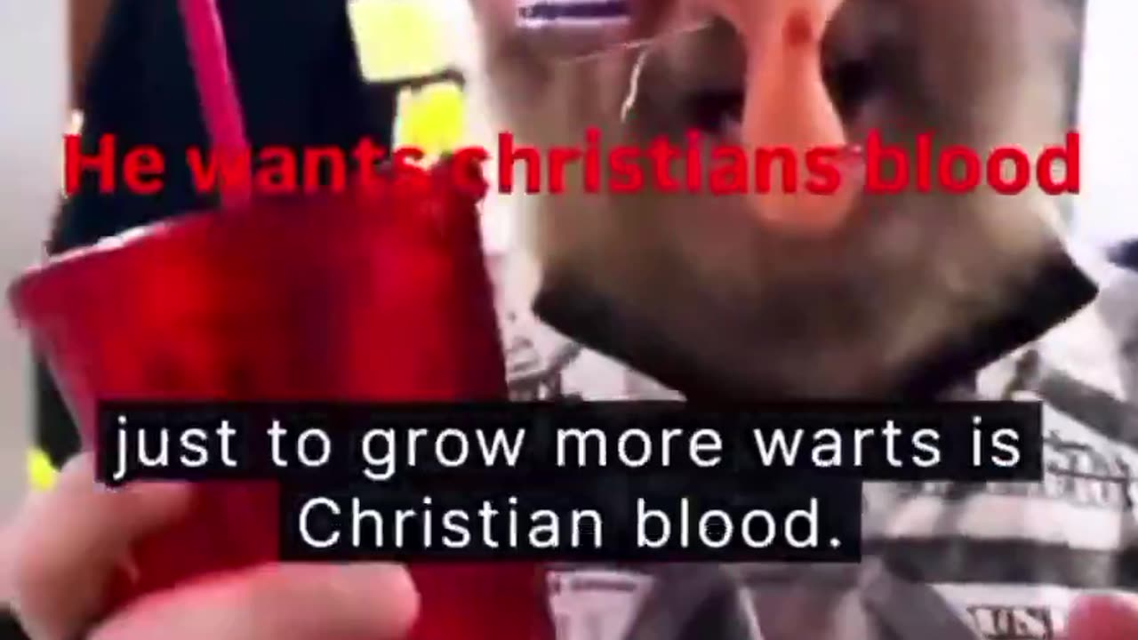 Rabbi Dildo Shmuley - Mocks Chritians