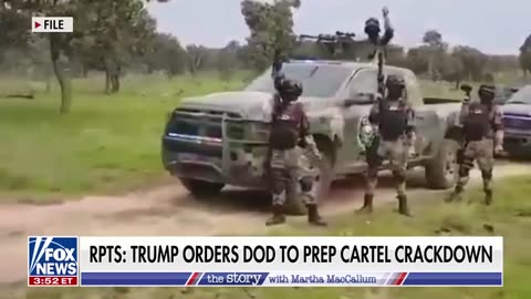 TRUMP GETS LIMITEDD AUTHORIZATION FROM MEXICO'S PRESIDENT TO CRACKDOWN ON CARTELS