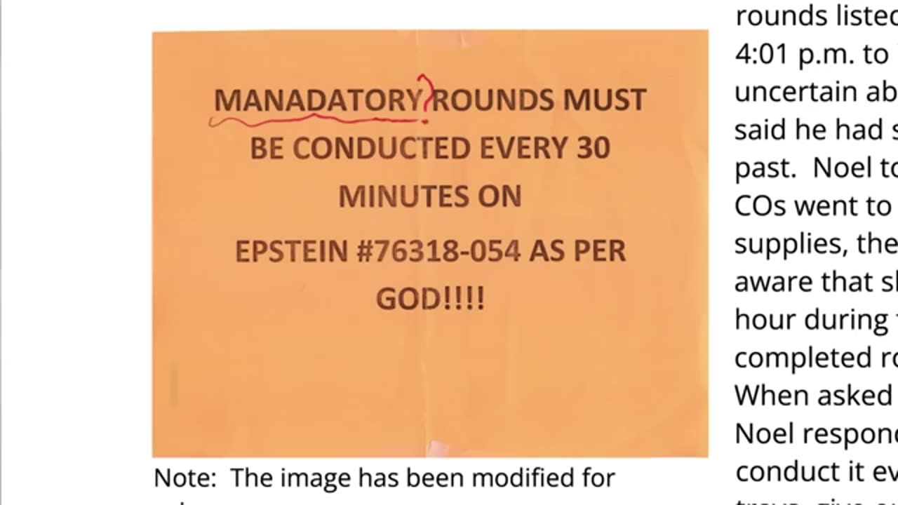 Forensics expert analysis of Jeffrey Epstein jail video contradicts government's claims | You’re guilty by association of they want to shield pedophiles