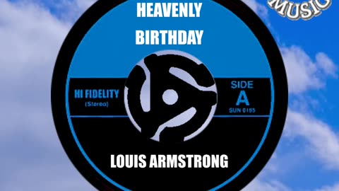 Happy "Heavenly" Birthday to LOUIS ARMSTRONG
