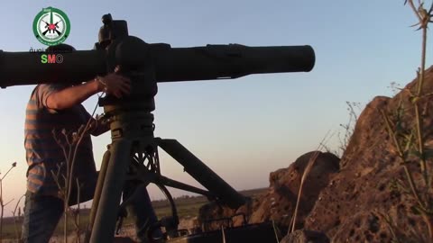 🚀🔥 Syria Conflict | Houran Brigade BGM-71 TOW Strikes Syrian Tank in Busra al-Harir | RCF
