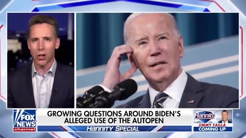 Sen. Biden was having trouble getting out of his closet.