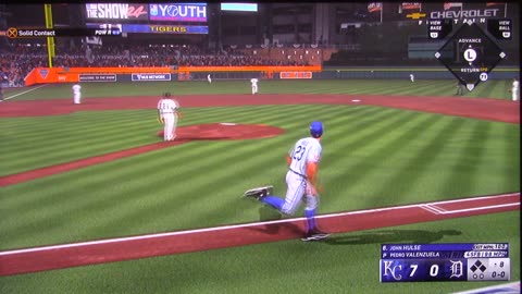 MLB The Show: Kansas City Royals vs Detroit Tigers (S21 ALDS G3)