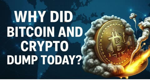 📊 Why Did Bitcoin and Crypto Dump Today? 🚨