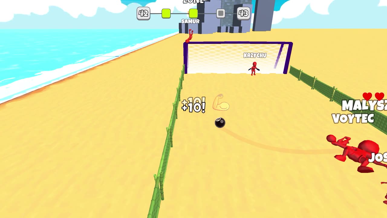 Playing football games in youtube